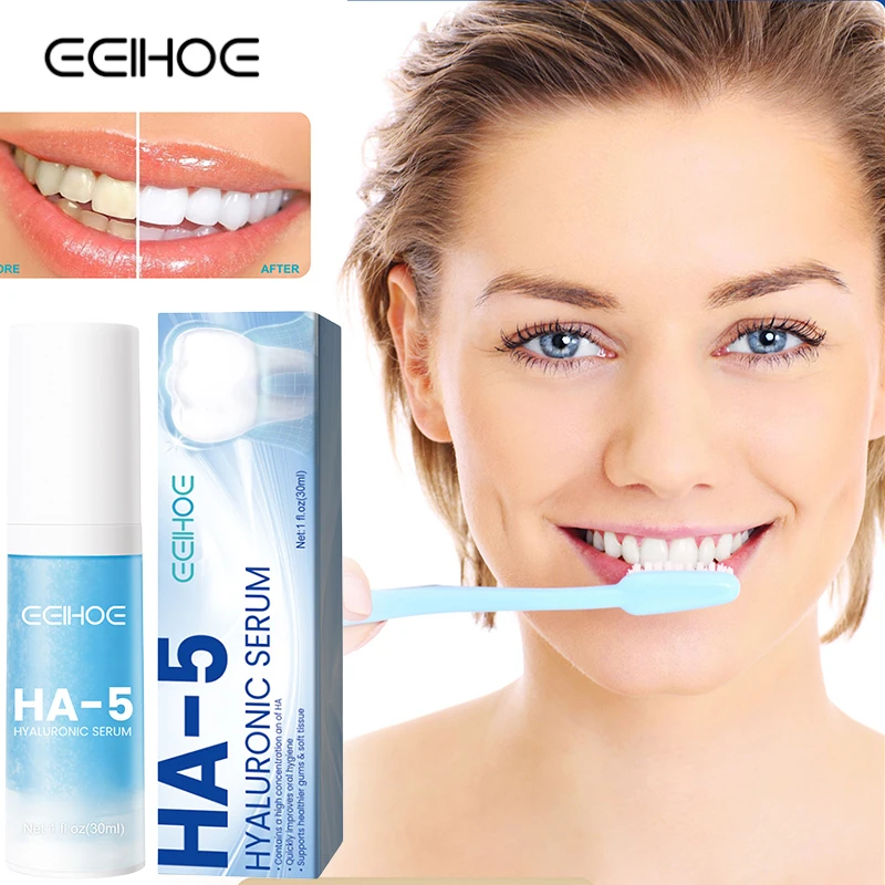 

Effective Teeth Whitening Toothpaste Teeth Color Corrector Serum Dental Cleaning Cream Caries Tartar Removal Teeth Whitener 30ml