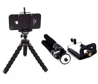 

LY Flexible Bracket Holder Stand Mount For Camera Cell Phone Black