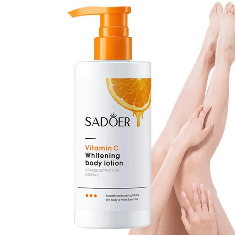 

Body Lotion For Women Brightening Body Cream Body Hand Moisturizer With Orange Extraction Essence Moisturizes Dry Skin Skincare