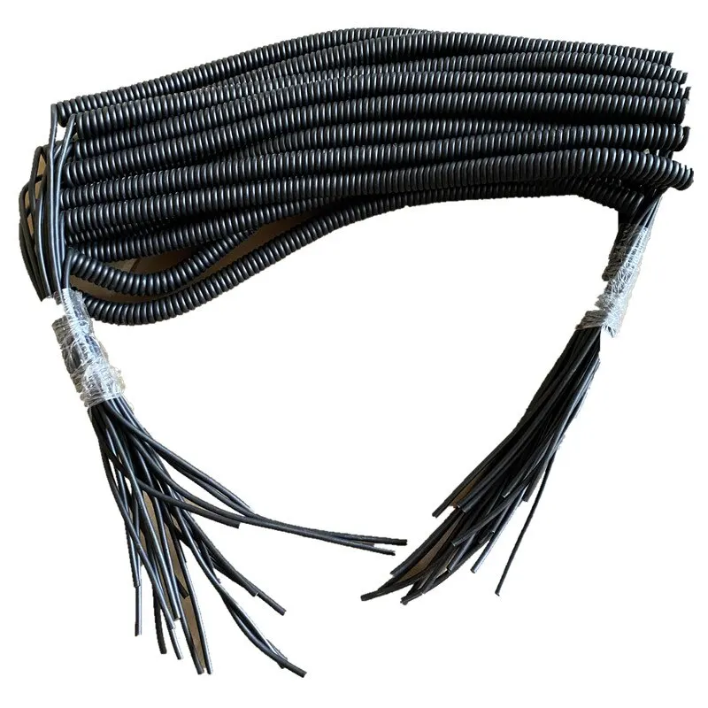 Фото Пружинный полиуретановый кабель, провод, 4 ядра, 20, 26, 22 Awg, растягивающийся 1, 2, 3, 4, 5, 6, 7, 8, 9, 10 метров, спиральный Телескопический провод №3
