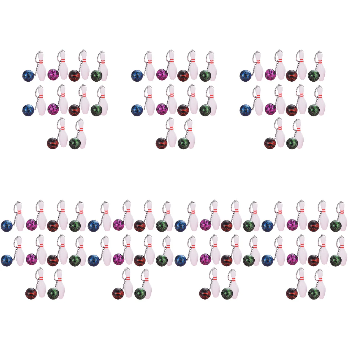 

70 шт., декоративные подвески для рюкзака