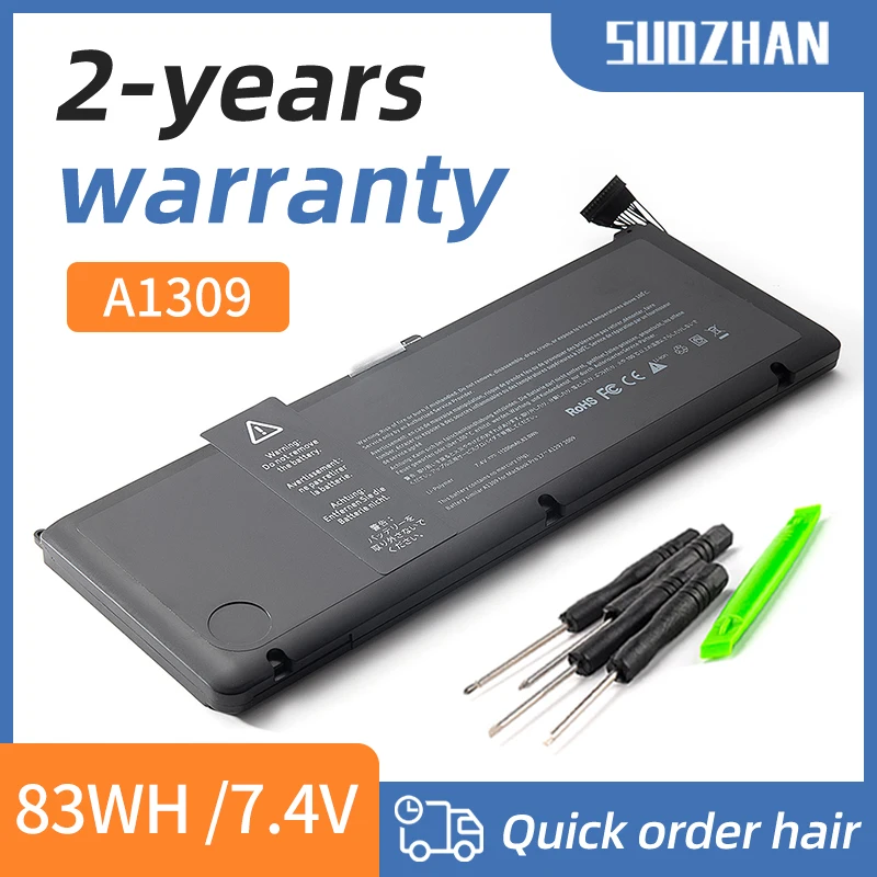 Аккумулятор SUOZHAN A1297 A1309 для Apple MacBook Pro 17 дюймов A1297 ранняя 2009 Середина-2009 Середина-2010 MC226/A MC226CH/A MC226J/A MC226LL/A 95