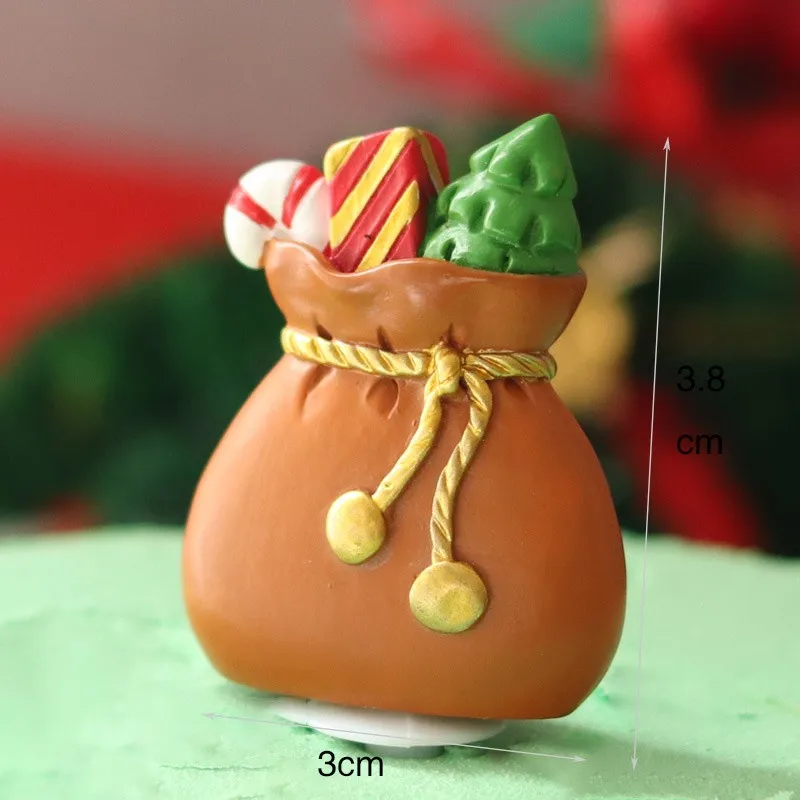 Рождественское украшение мини-поезд для дома подарок Санта-Клауса стола