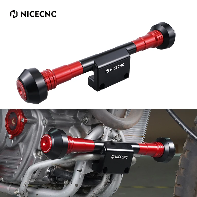 NICECNC Motorcycle Frame Sliders Guard Crash Engine Fairing Falling Protector For Honda XR650L XR 650L 1993-2023 2022 Aluminum