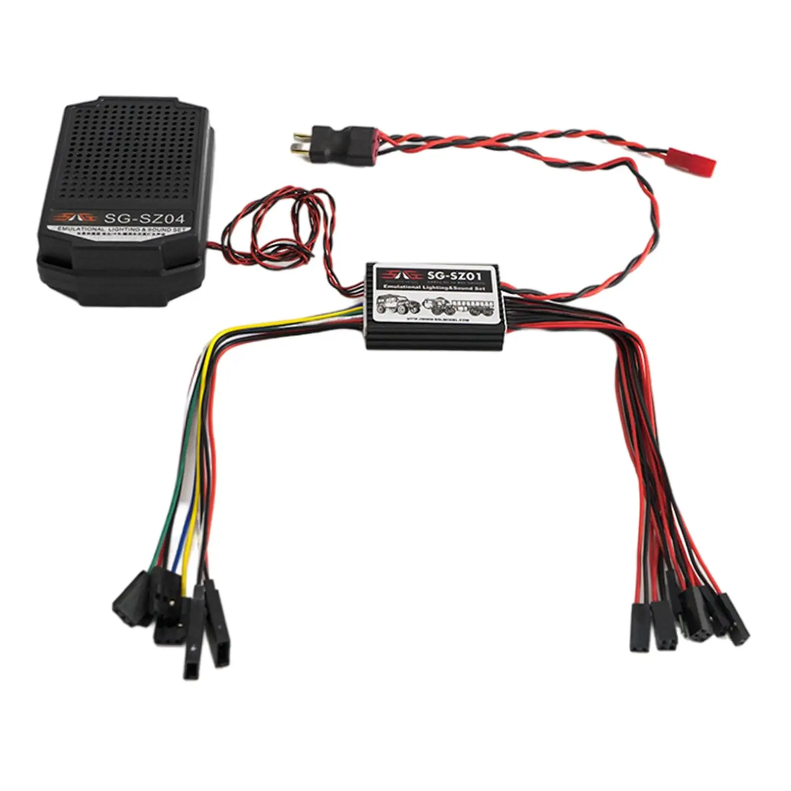 

Engine Sound Simulator Replacements for 1/10 Scale RC Vehicle Cars Model