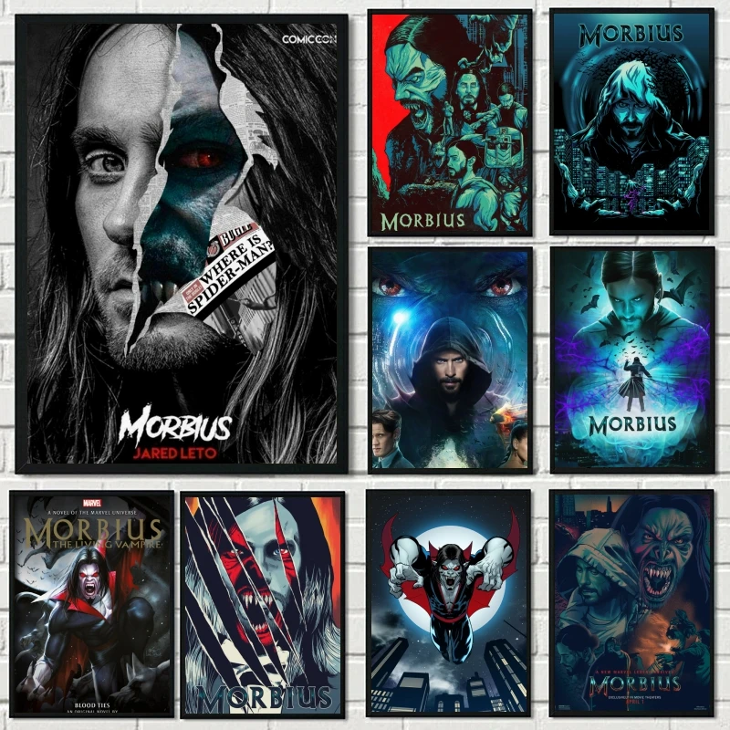 

5D DIY Diamond Painting Marvel Morbius Mosaic Embroidery Crystal Vampire Movie Art Cross Stitch For Kids Bedroom Home Decor