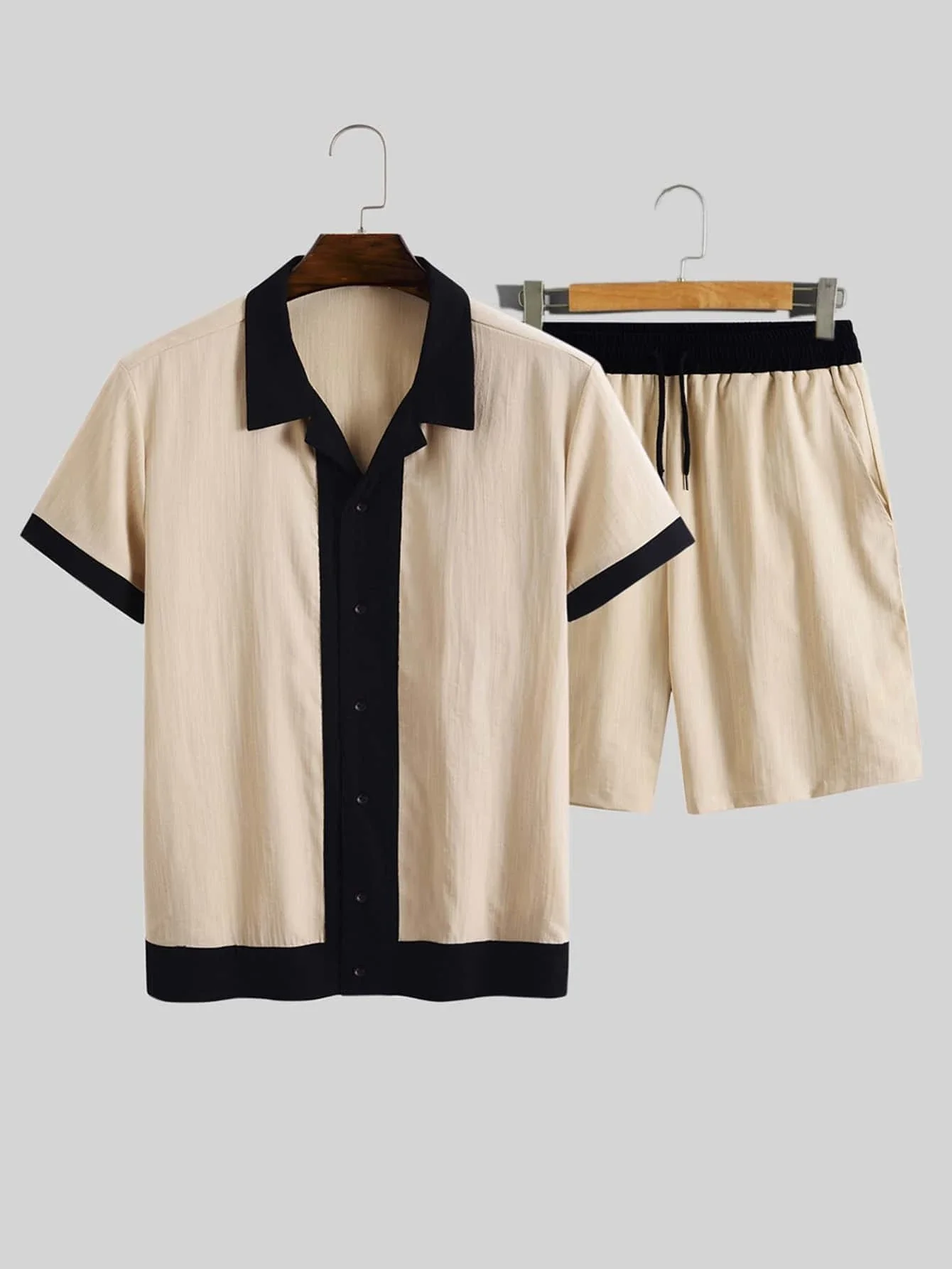 

Новинка 2021, новый спортивный костюм для мужчин, летний комплект спортивной одежды из 2 предметов + спортивные шорты для спортзала и фитнеса, ...