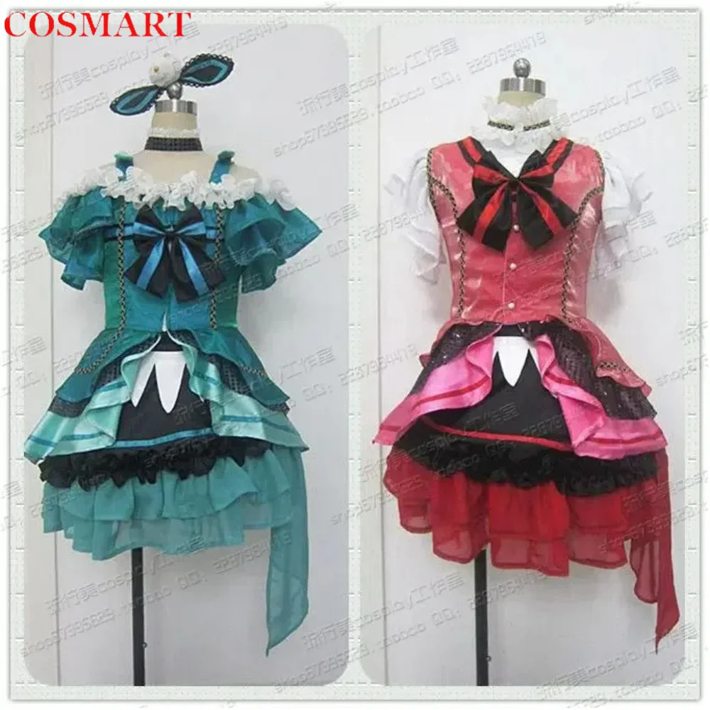 Фото COSMART аниме Lovelive Kira-Kira Sensation Hanayo Rin Umi Maki все учасники SJ платье Лолиты прекрасная униформа косплей костюм №1