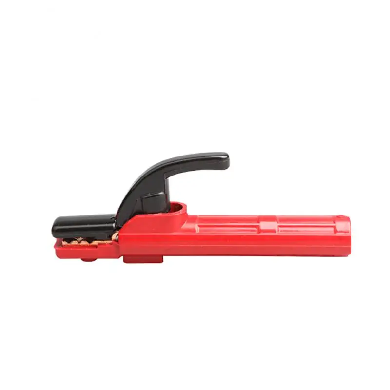 

Electric Welding Tongs Mini Red Diamond Heavy Reverse Wiring Red Copper Electrode Holder Anti-Scald Cable Welding Tongs Hardware