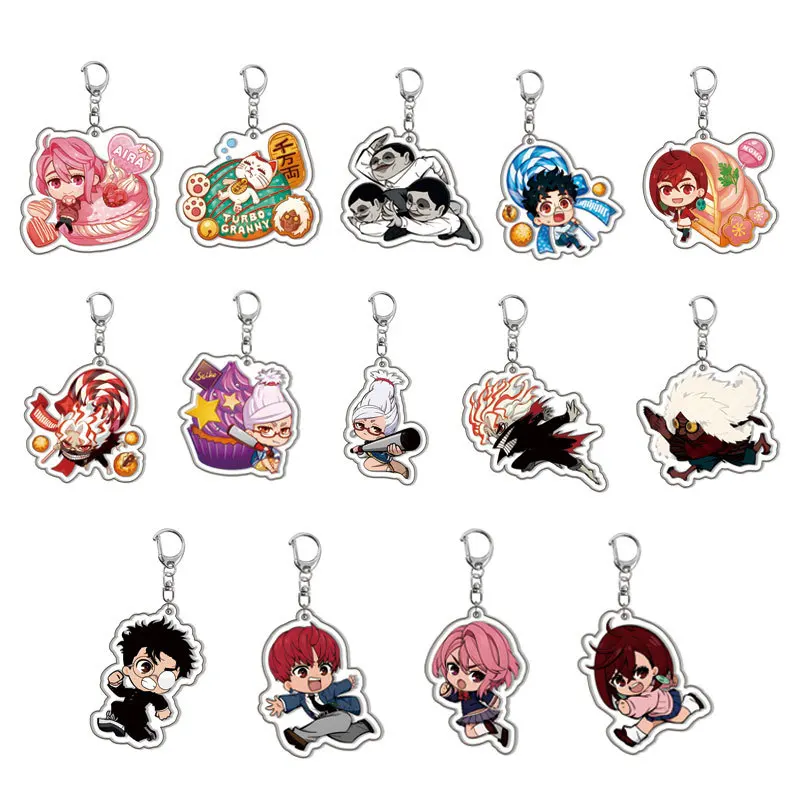 Брелок в стиле аниме DAN DA фигурка для косплея Momo Ayase Seiko кулон ключей от автомобиля