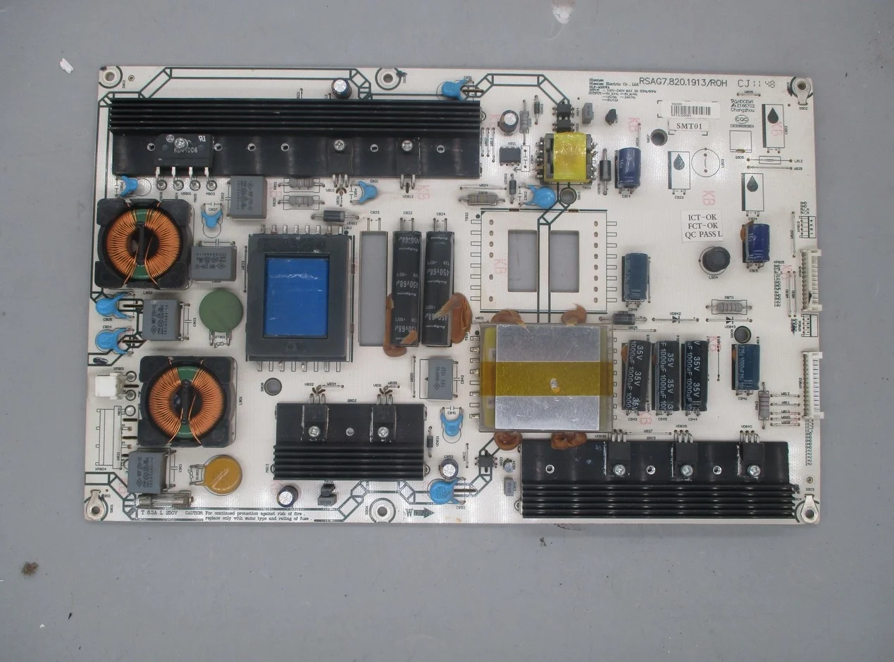 

Разборка платы питания Hisense led46t28gpn rsag7 820,1913 2 группы