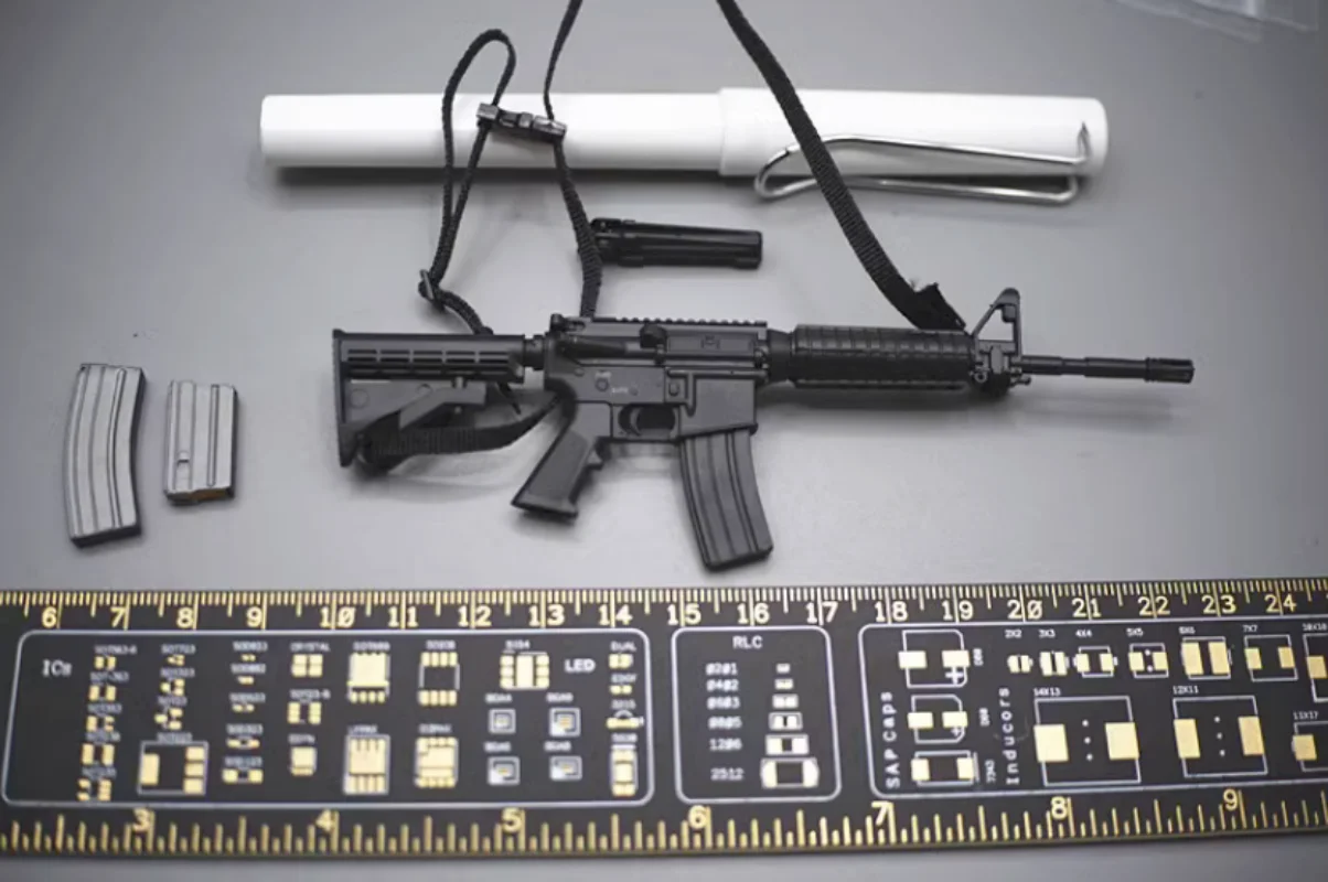 Модель пистолета Facepool FP008 1/6 мужской солдат AR M4 для фигурки 12 дюймов