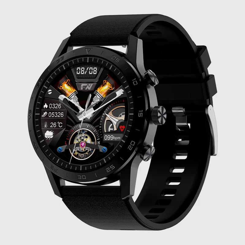 

Full Touch Screen Connection Bluetooth Man Watch Men Smartwatch Waterproof Fitness Sports Tracker Human Reloj Wearable Devices