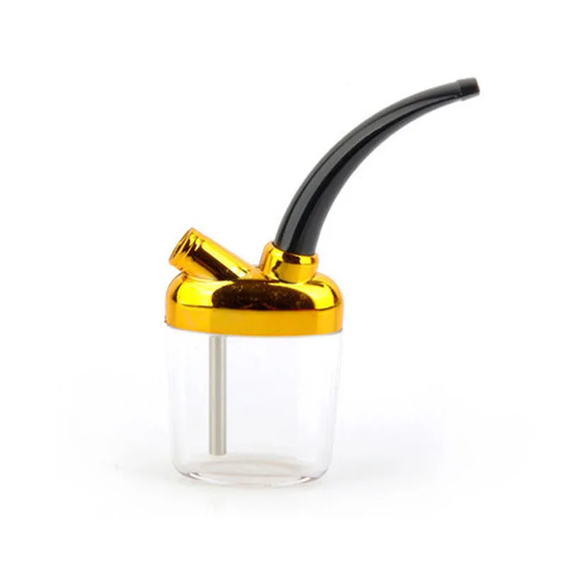 

Plastic dual use Remove to Clean Hookah Pipe Reduce Tar Reusable Mini Tobacco Filter Water Mouthpiece for hookah Gift for Men