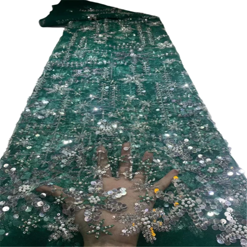 Высококачественная и недорогая Европейская кружевная ткань с вышивкой