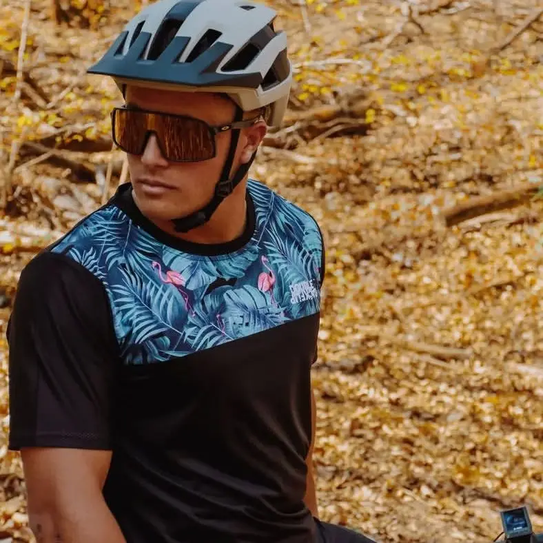 Джерси для эндуро для мотокросса 2025 года, майка для скоростного спуска MTB, короткая мотоциклетная рубашка для бездорожья, рубашка для мотоцикла, велосипедный трикотаж, трикотаж команды (art.: 3920cc6f608f8) - 3920cc6f608f8
