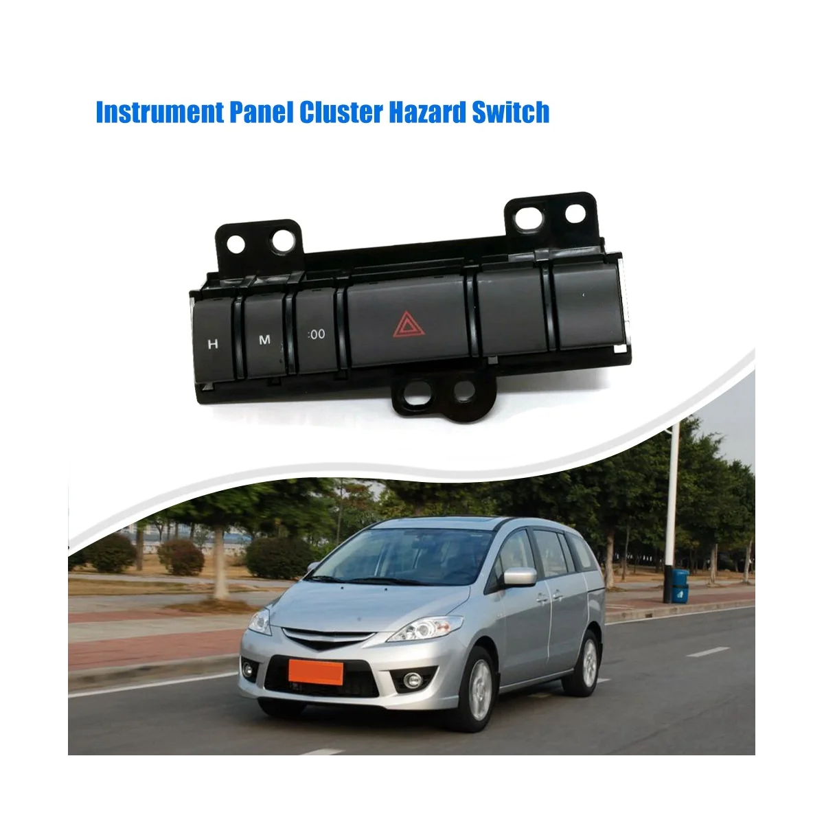 Флюоресцентный кластер автомобильной приборной панели для Mazda 5 2008-2010