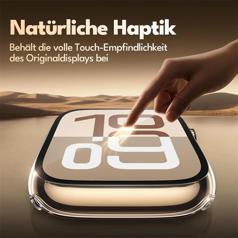 Фото Стекло + защитная пленка для Apple Watch 46 мм, 44 мм, 40 мм, 49 мм, 41 мм, 45 мм, 42 мм, аксессуары, защита экрана для iWatch Series Ultra 11, 10, 9, SE, 8, 7, 6 №3