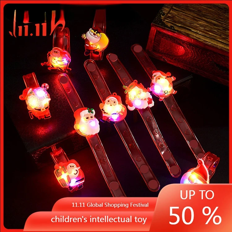 

Браслеты светильник кой для Хэллоуина, браслеты на запястье, для танцев, вечеринки, уживечерние НКИ светильник кие игрушки для детей, летняя...