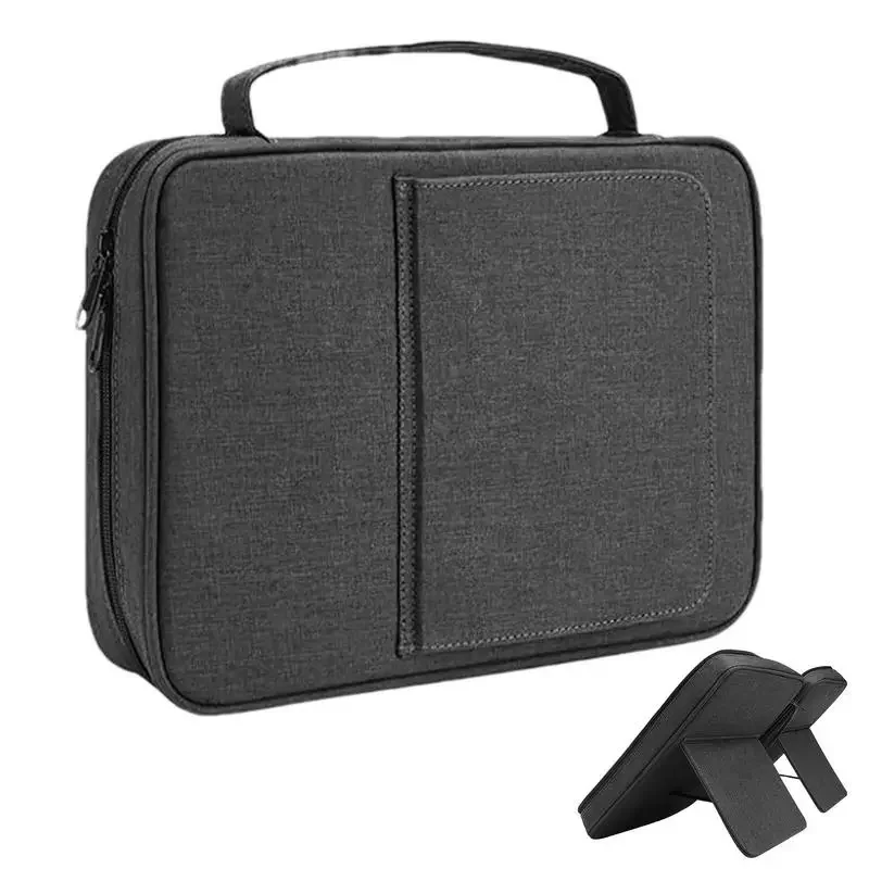 

Bible Carrying Bag Waterproof Tablet Storage Bag Water-resistant Study Bible Holder Pockets For Christmas Church Prayer Birthday