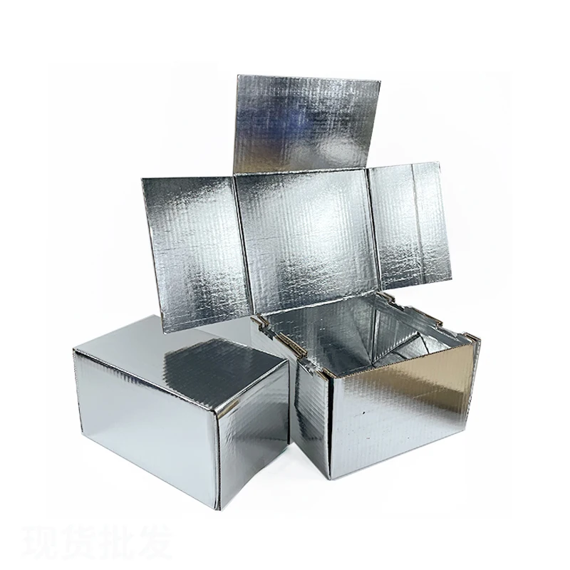 

2021 hot selling transportation tray thermal insulated box liner for food shipping box