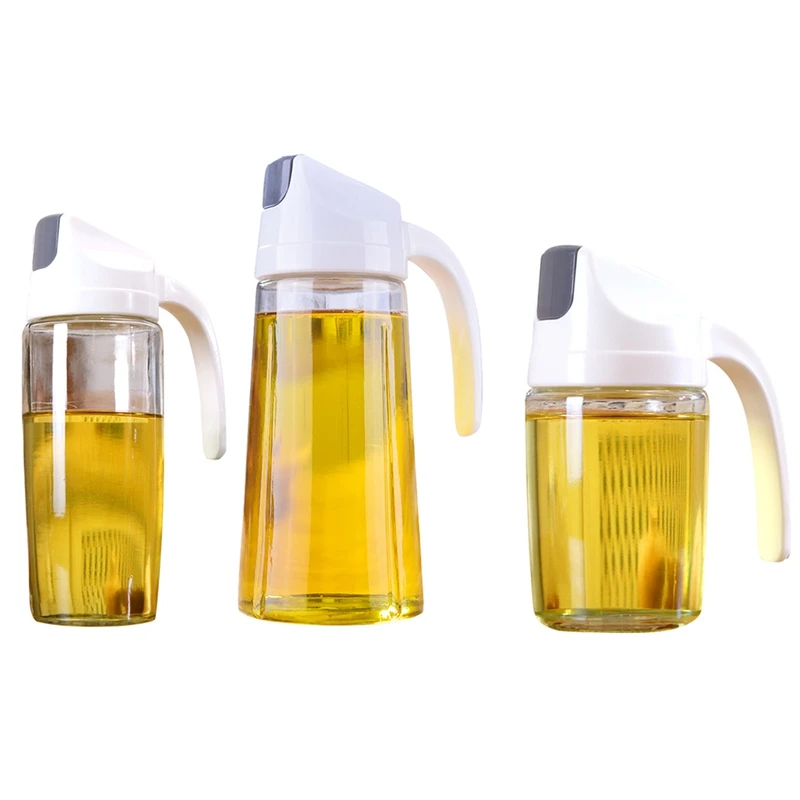 

Leak-Proof Glass Household Large-Capacity Oil Canned Soy Sauce Vinegar Seasoning Bottle