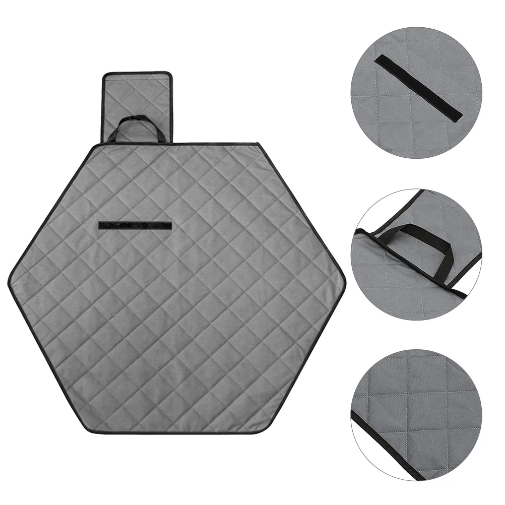 

Pads Mat Washable Pet Dog Pee Hexagonal Puppy Pad Reusable Floor Training Whelping Potty Cats Playpen Cushion Travel Foldable