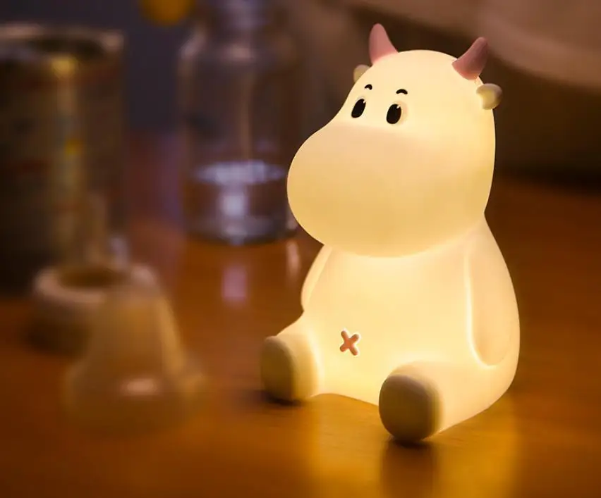 

Силиконовый ночник Xiaomi бесступенчатый с затемнением и зарядкой от USB