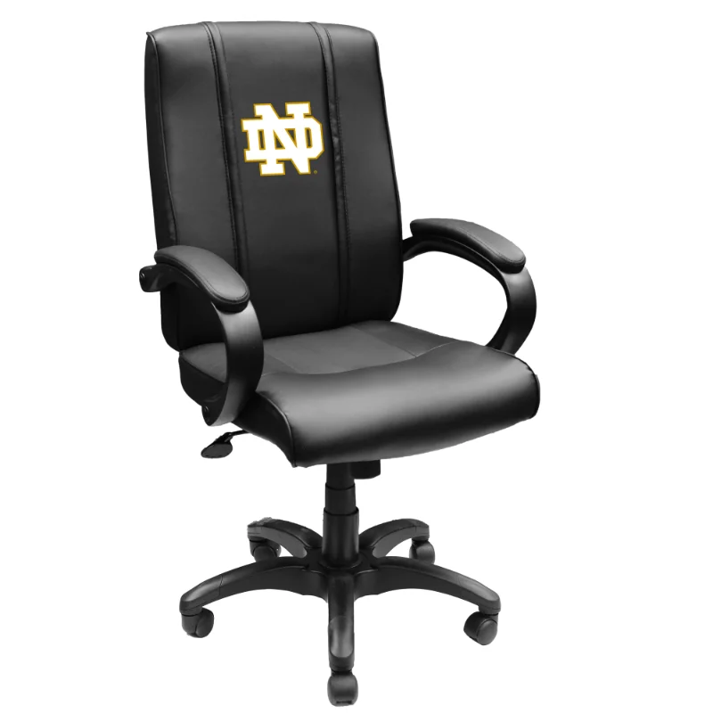 

Notre Dame Secondary Logo Office Chair 1000 with Zipper System
