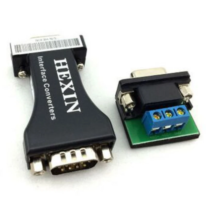 

HEXIN RS232 To RS485 Serial Port Data Interface Adapter Converter 1.2KM 3 Bit Wholesale