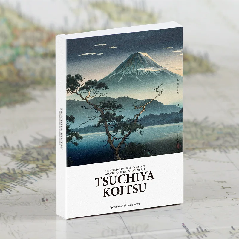 

30 шт./компл. японская живопись Tsuchiya Koitsu фотооткрытка INS стильные поздравительные открытки для сообщений DIY Украшение журнала