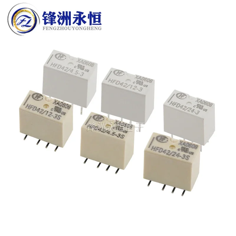5 шт. новый оригинальный HFD42 HFD42-4.5-3 HFD42-12-3 3SR два набора преобразования 8 контактов 4