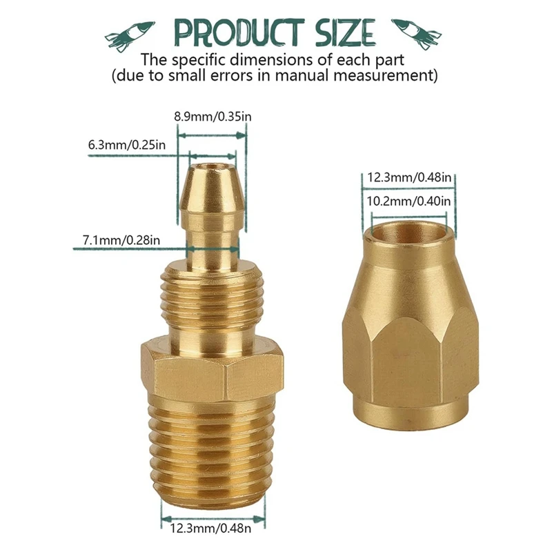 4 шт. устройство для сращивания воздушных шлангов