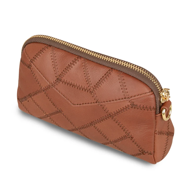 Leather Wallet for Women Retro Fashion Ladies Clutch High Quality Cowhide Women Bags