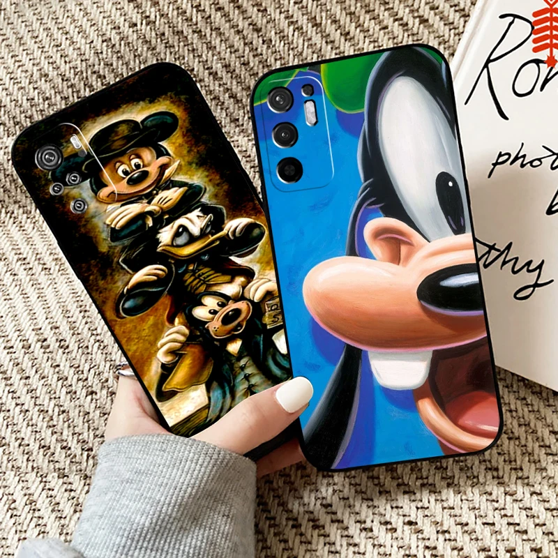 

Don Donald Fauntleroy Duck Mickey Phone Case For Xiaomi Redmi Note 10 10S 10T 9 9S 9T 5G For Redmi 10 9 9T 9A 9C Case Back Soft
