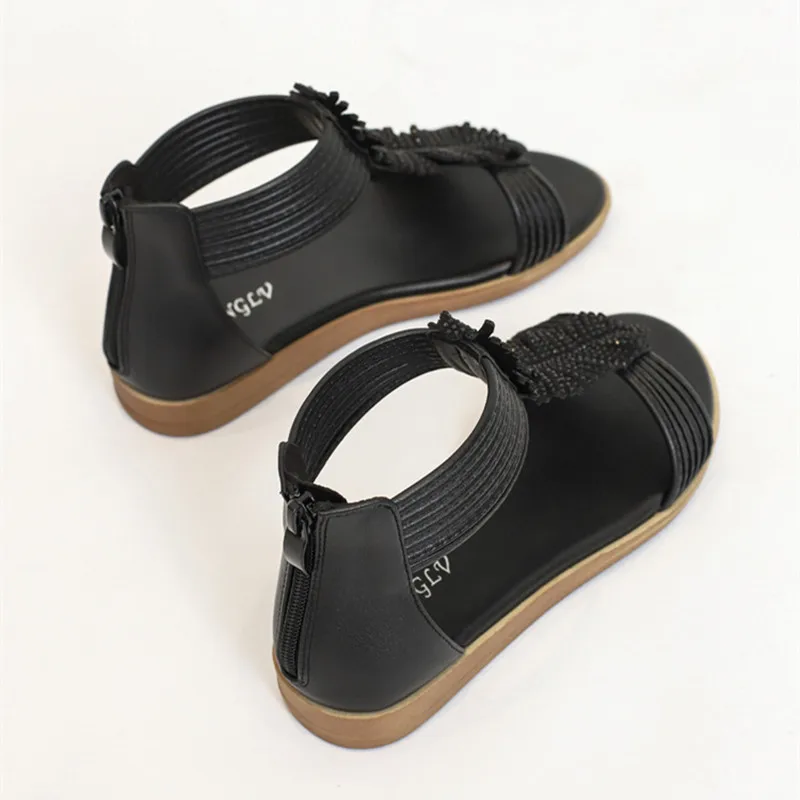 Босоножки женские классические сандалии на танкетке 3 см с открытым носком в