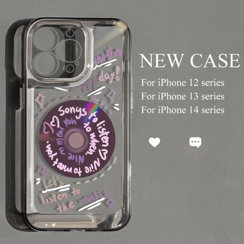

Simple and Transparent anti Drop lens, all inclusive Case For iphone14 13 12 11 Pro Max X XS XR SE 7 8 Plus Fashion New Products