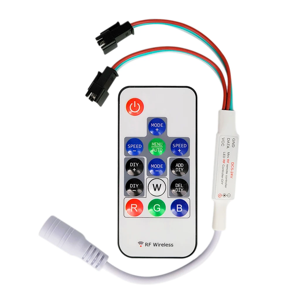 

FUNZENXIN RGB Контроллер для светодиодной ленты 14 клавиш