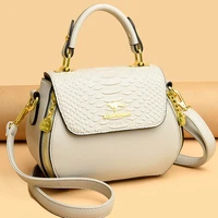 crocodile leather designer handbag for female 2022 trend shoulder crossbody women shopper bag luxury brand ladies messenger flap
