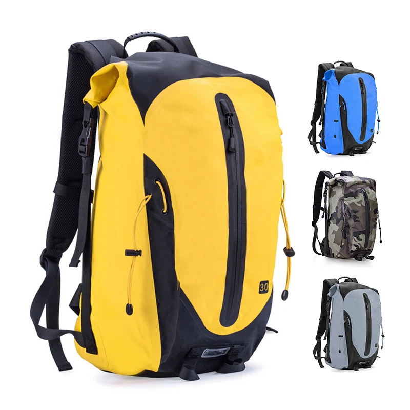 25L 30L Waterproof Dry Swimming Backpack Beach Kayaking Rafting Boating Trekking Sports Bag Travel Gym Storage Rucksack XA189L