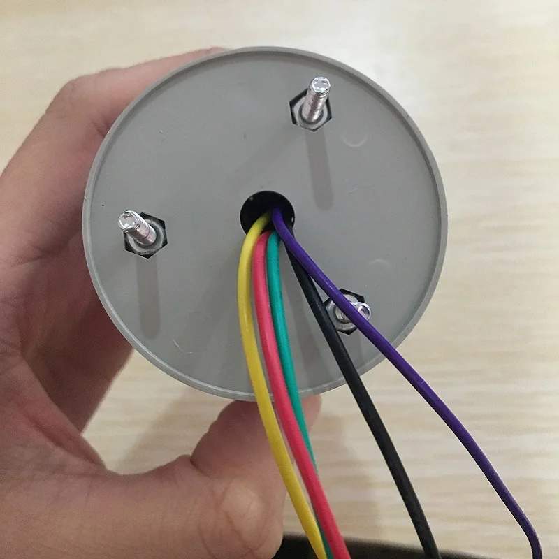 Фото Fordable Mini 3-цветная сигнальная лампа DC 12 В/24 В Маленькая аварийная сигнальная лампа Красный Желтый Зеленый Промышленный фонарь безопасности с зуммером №5