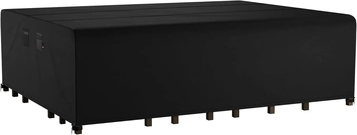 Уличный набор мебели для патио 126x63 дюйма водонепроницаемый погодостойкий