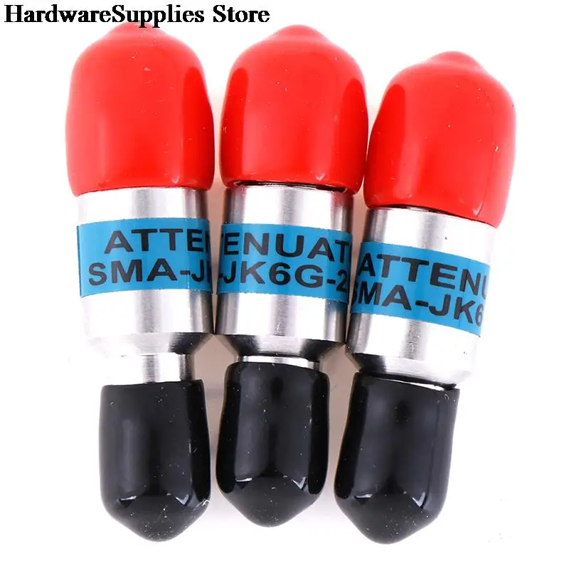 1Pcs 2W SMA DC-6GHz Coaxial Fixed Attenuators Frequency 6GHz Connectors | Инструменты