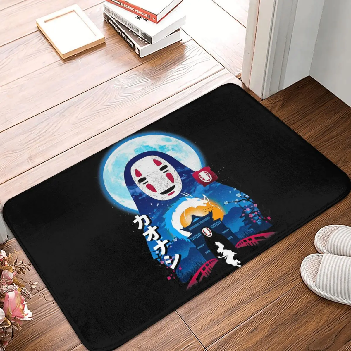 

No FacelessBedroom Mat Studio Ghibli Doormat Living Room Carpet Entrance Door Rug Home Decor