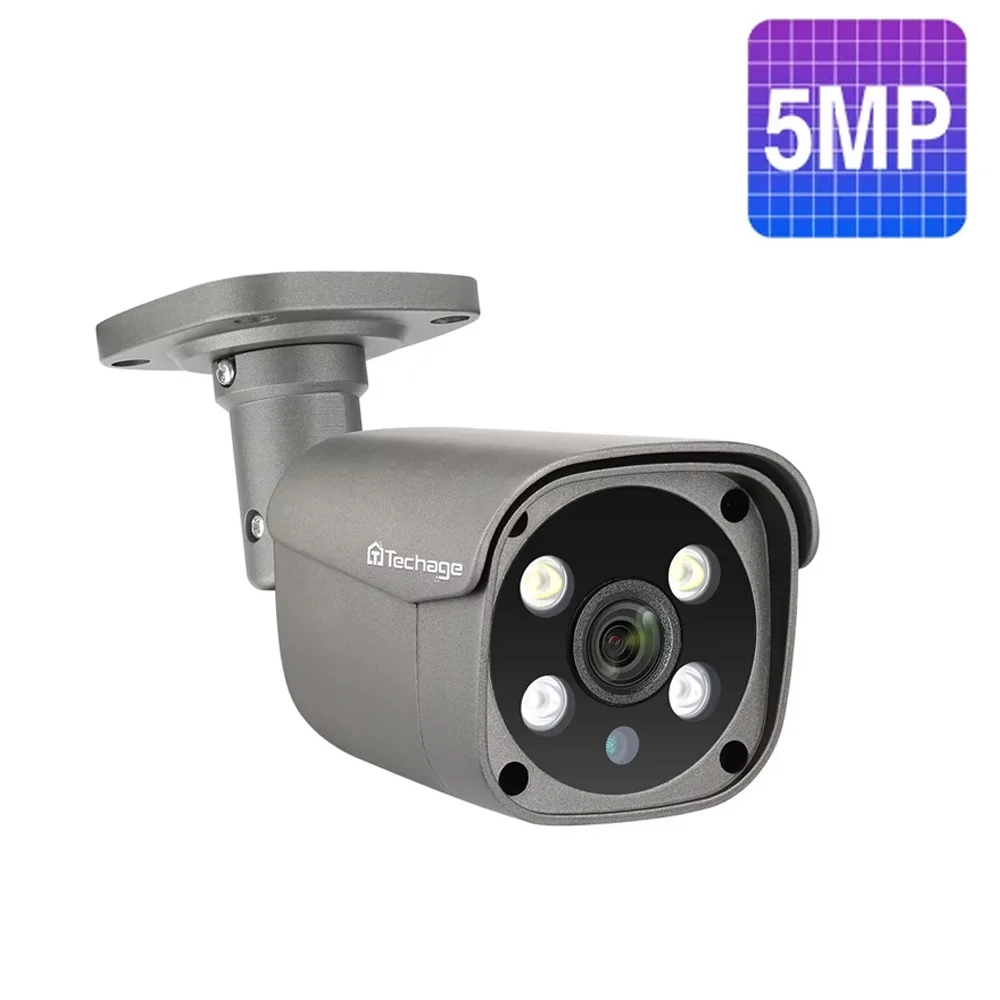 

Металлическая уличная IP камера H.265 4K 8MP