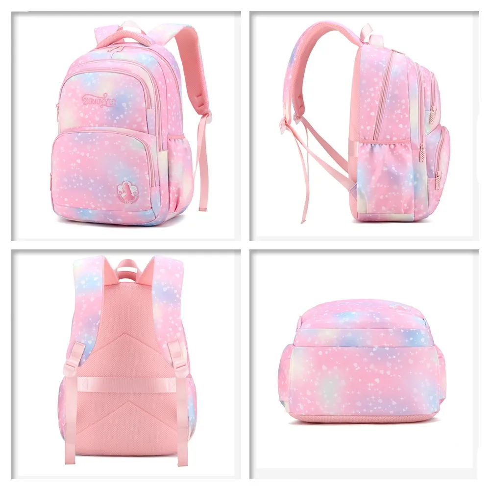 Girls School Backpacks Kids Elementary Students Bookbags Princess School Bag Women Daypacks Mochila Infantil