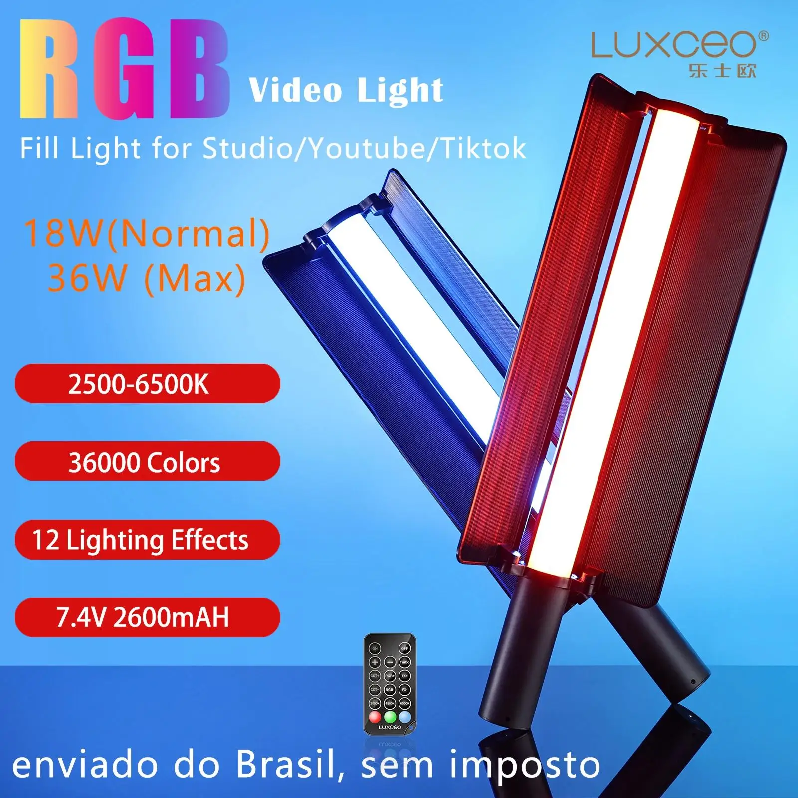 LUXCEO P520 разноцветная осветительная