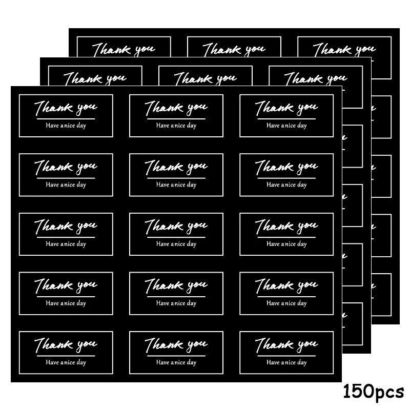 

Набор этикеток "Thank You", 150 шт.