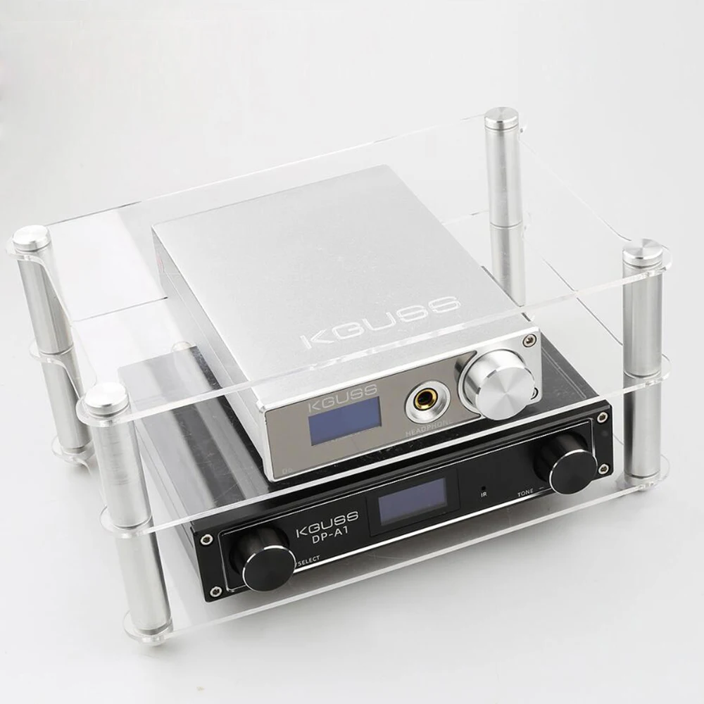 

Стеллаж Hi-Fi AV, стеллаж 2-laye, стеллаж Hi-Fi для колледжа, изысканная акриловая рамка, Hi-Fi усилитель, стеллаж для рамы прозрачный