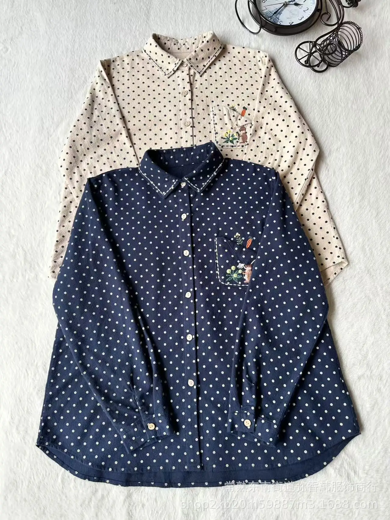 Mori kei зимние рубашки и блузки с длинными рукавами в японском стиле для женщин